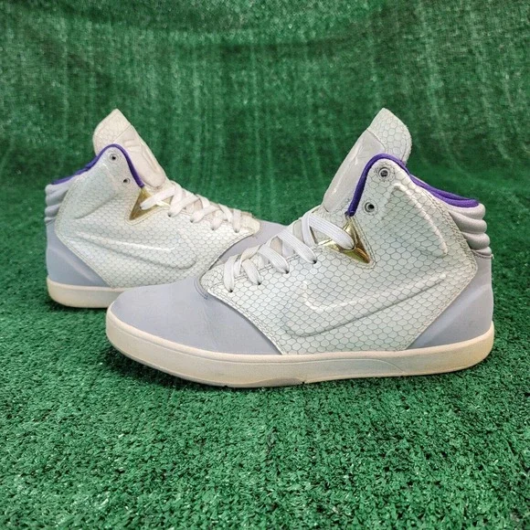 Nike Kobe 9 Men's Size 9 Shoes Lifestyle Wolf Grey White Mamba 630774-001 - Picture 2 of 13